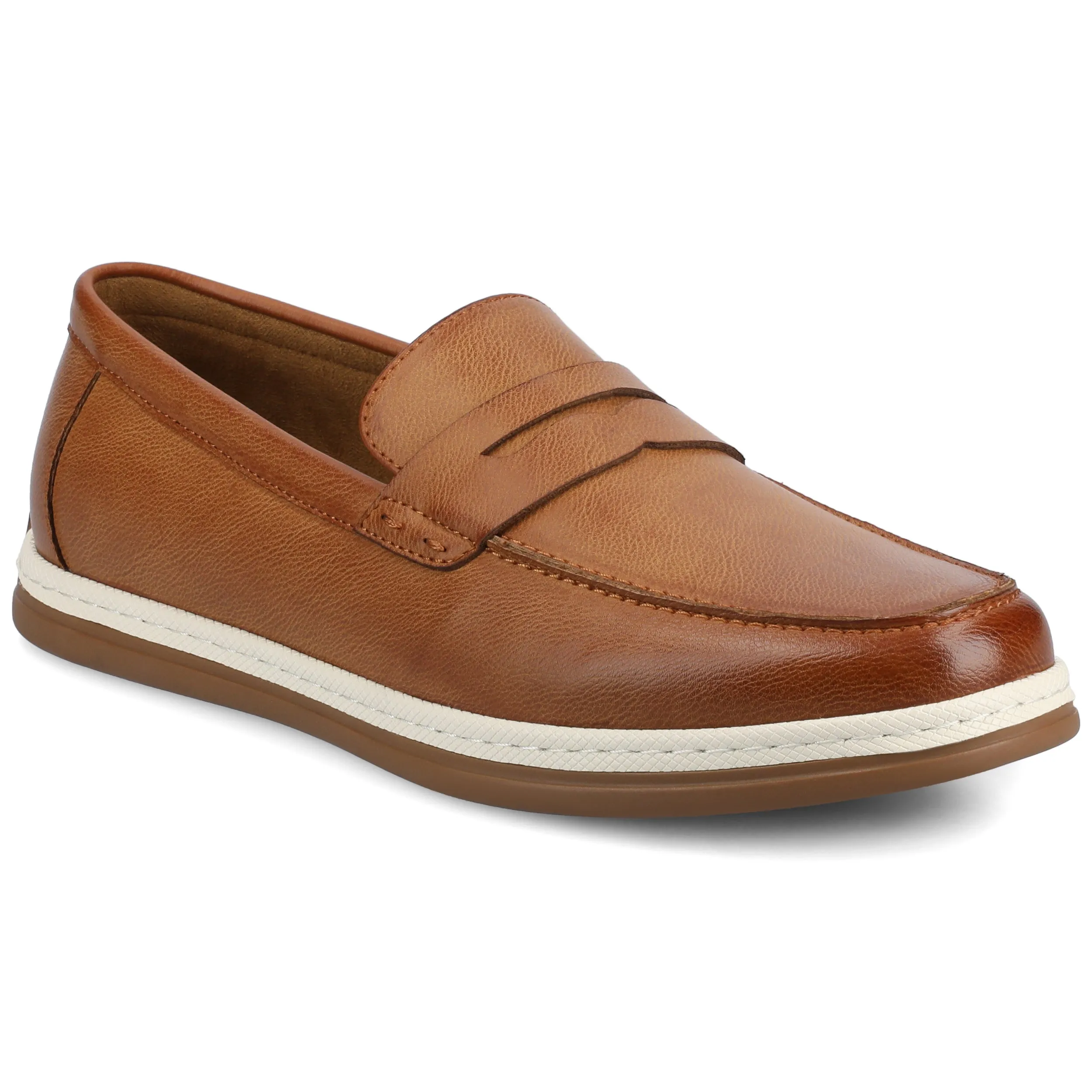 Vance Brantley Casual Slip-on Perforated Penny Loafer
