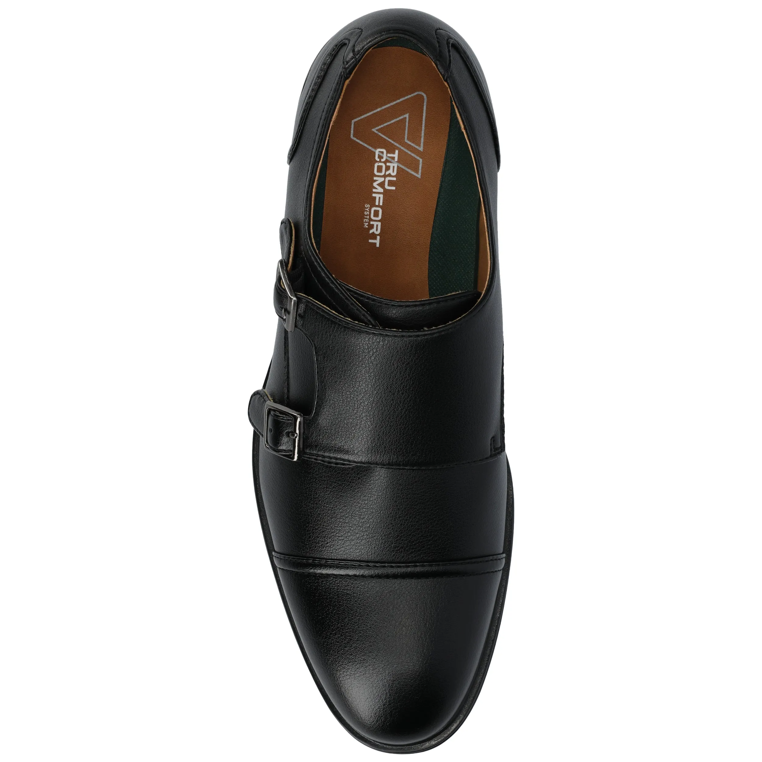 Vance Dillon Cap-toe Double Monk Strap Dress Shoe
