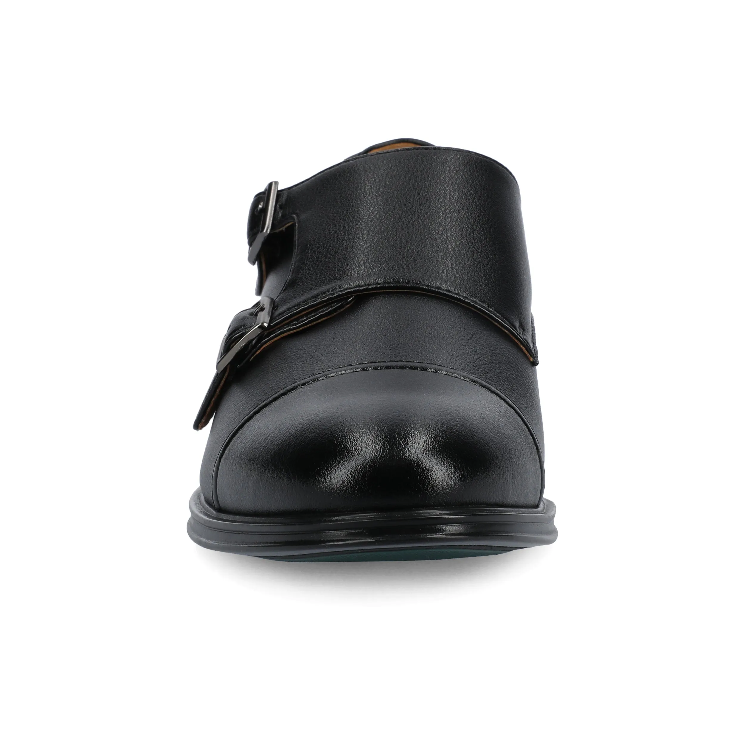Vance Dillon Cap-toe Double Monk Strap Dress Shoe