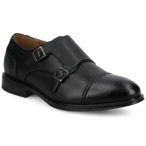 Vance Dillon Cap-toe Double Monk Strap Dress Shoe