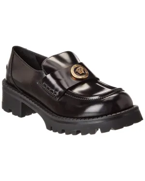 Versace Leather Loafer