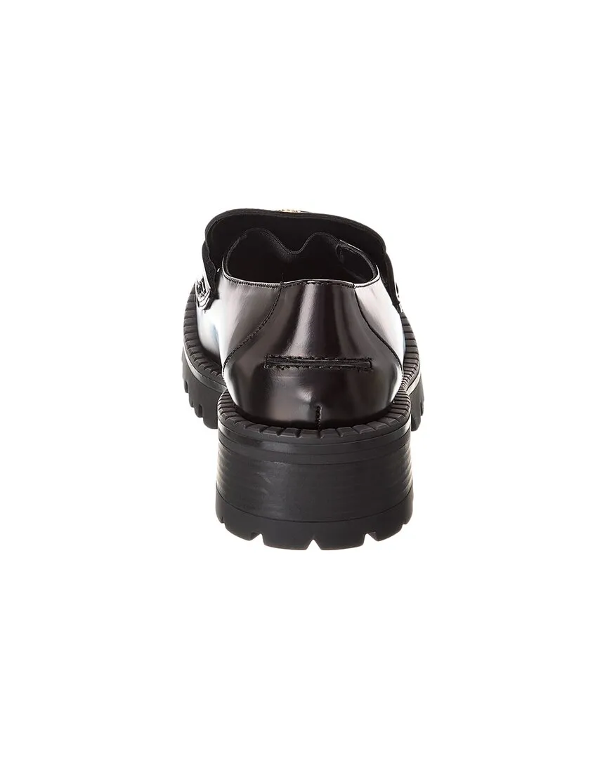 Versace Leather Loafer
