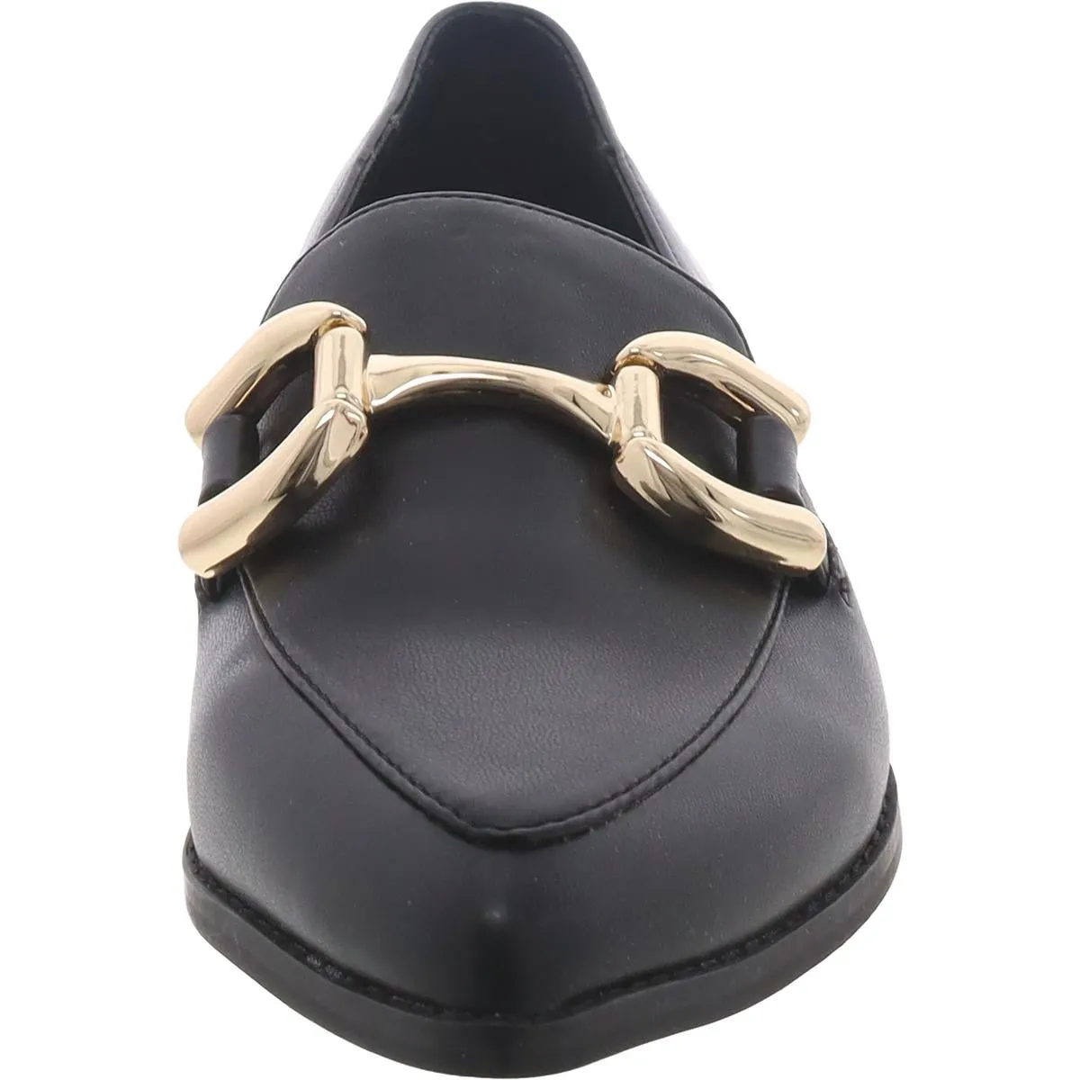 Vilena Womens Faux Leather Padded Insole Loafers