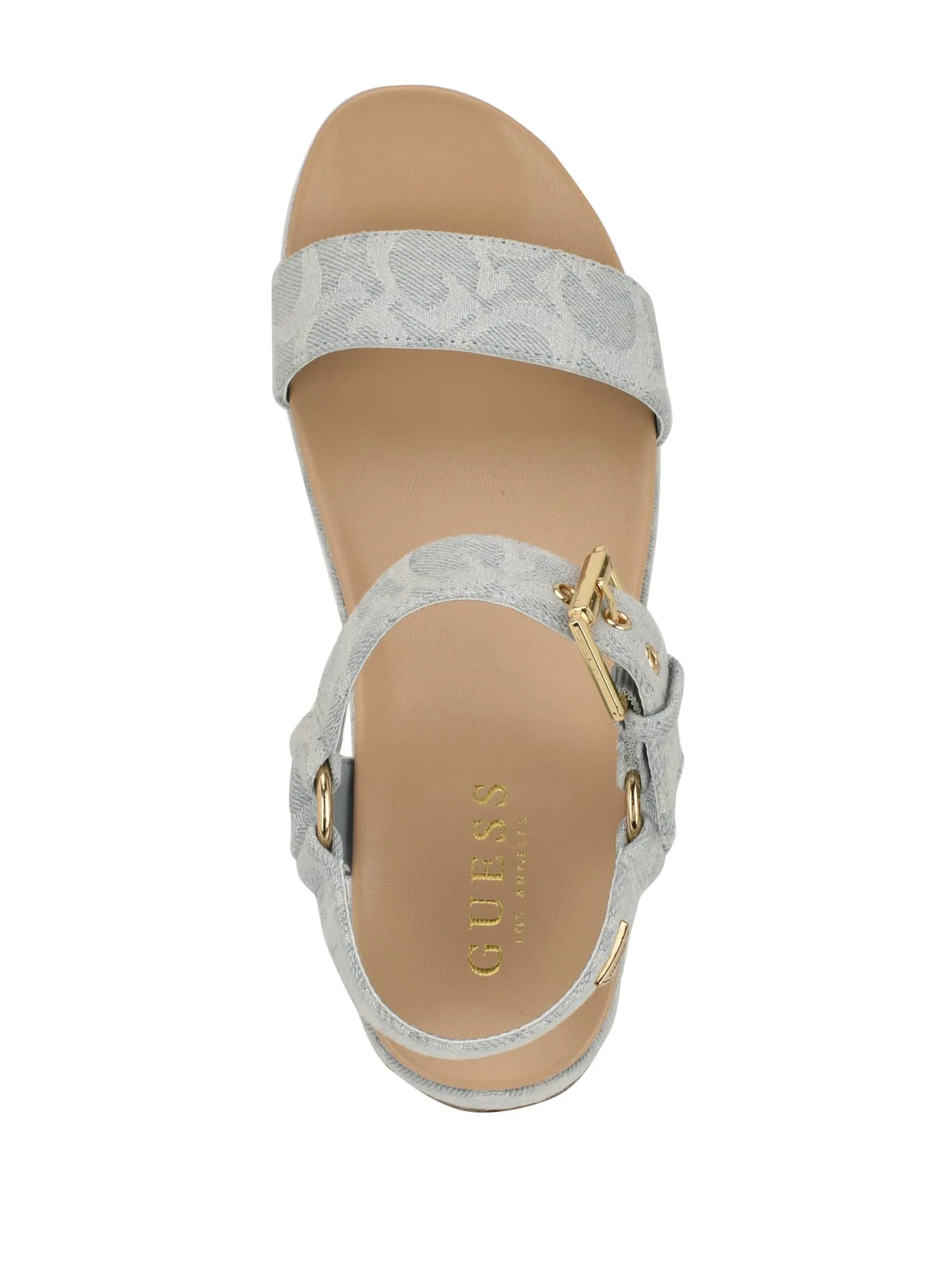 Wits Denim Flatform Sandals