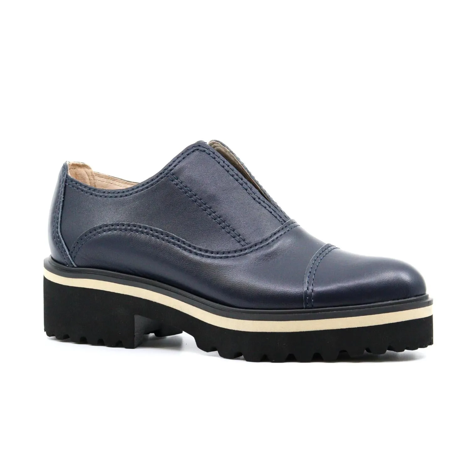 Women Cowman Lugg 23 Loafer In Navy