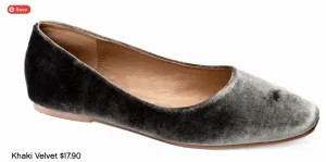 Women Over It Flat Shoe In Khaki