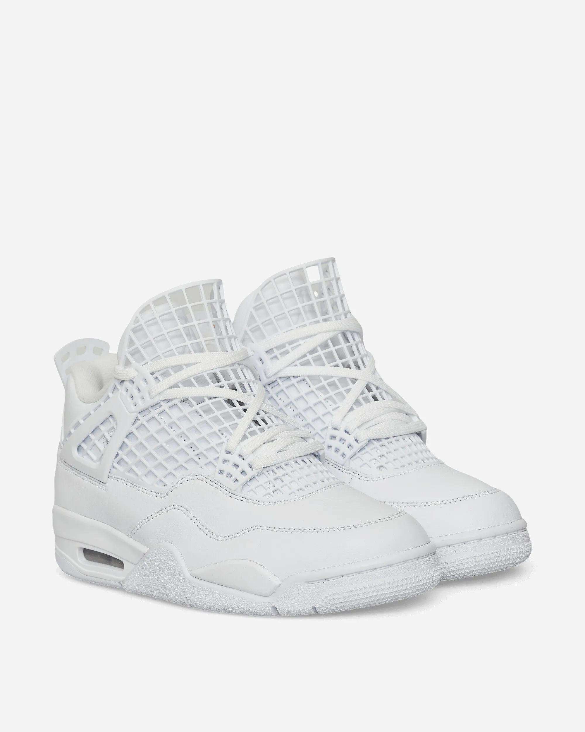 Women's Air Jordan 4 Net Sneakers White