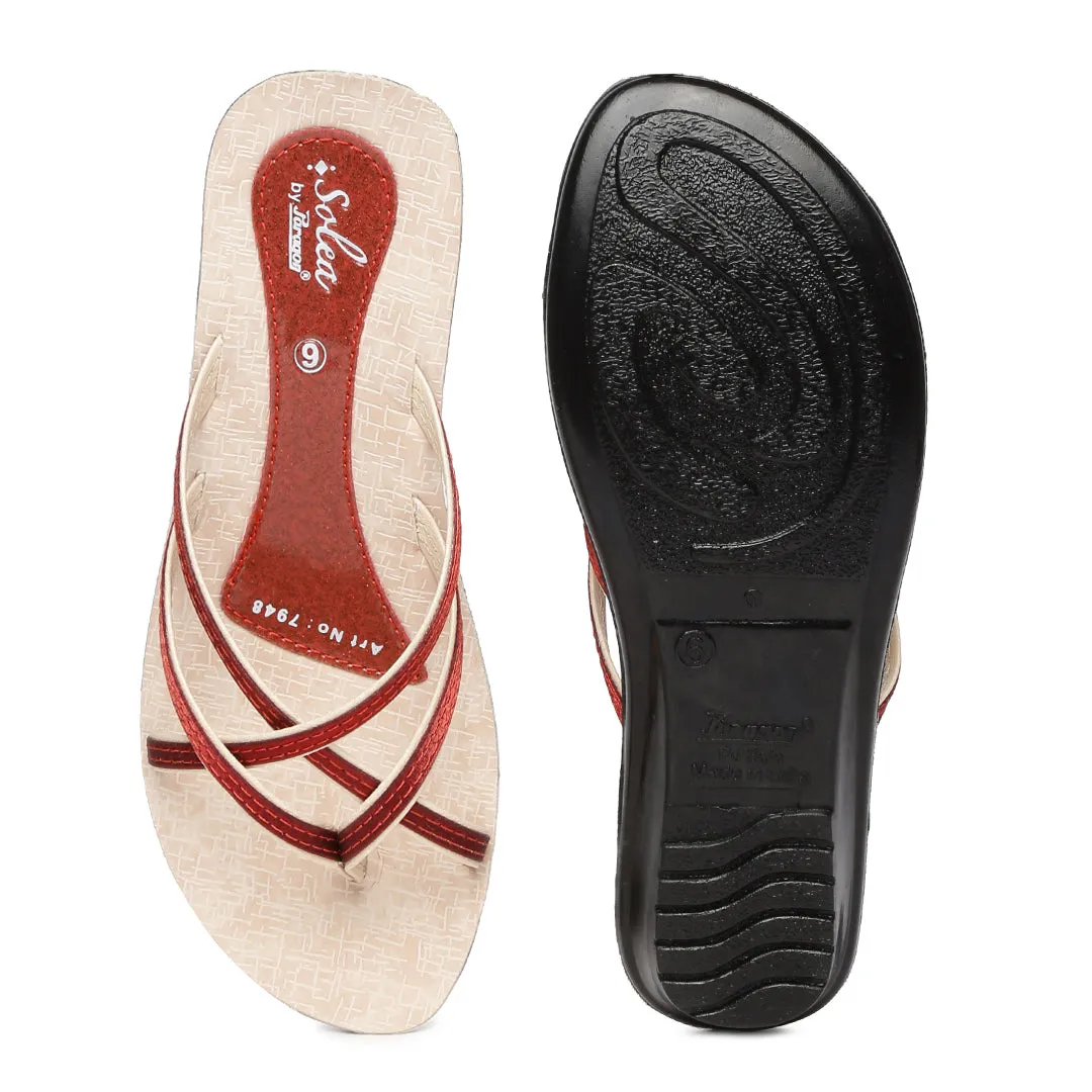 Women's Brown Solea Flip-Flops