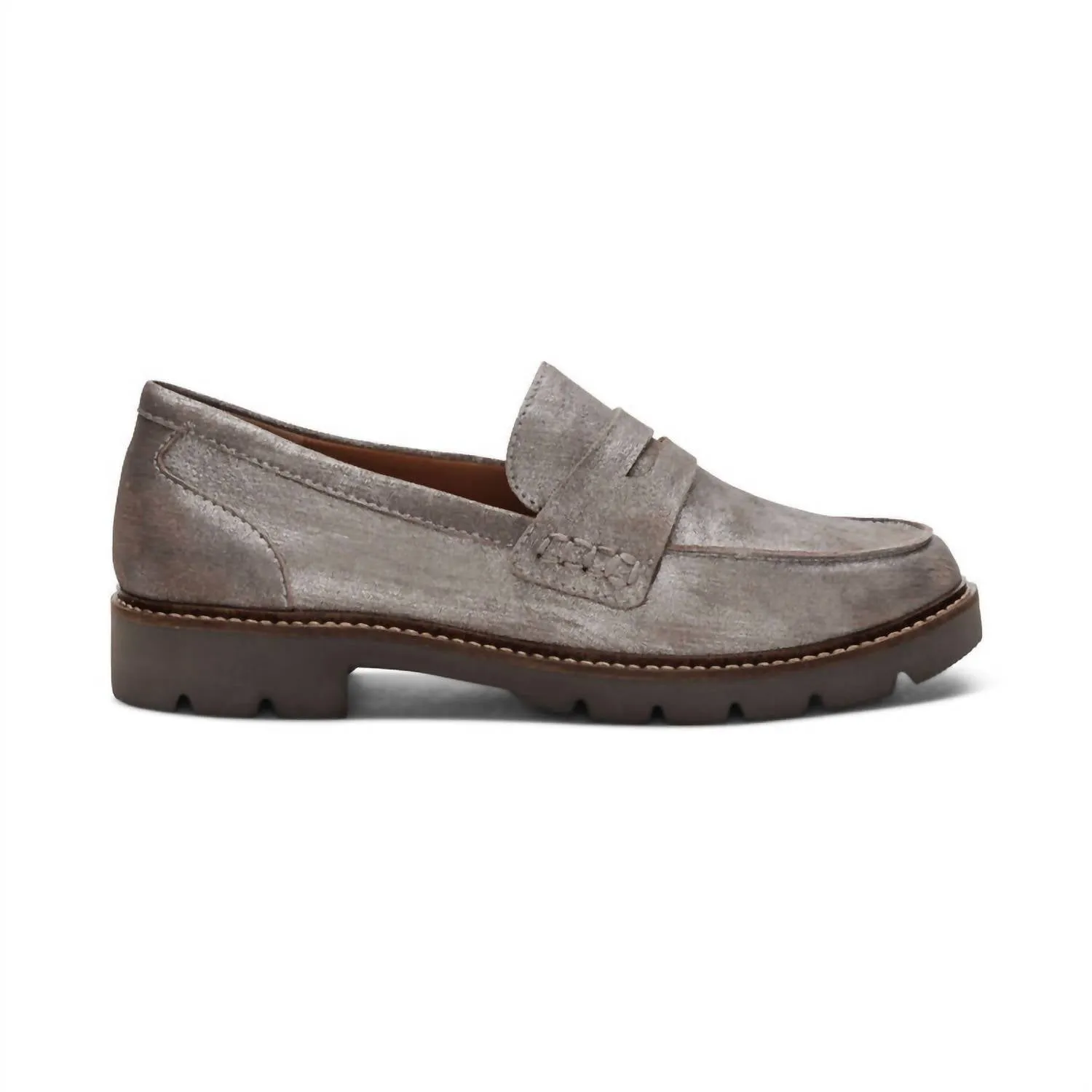 Women's Collette Loafer In Silver