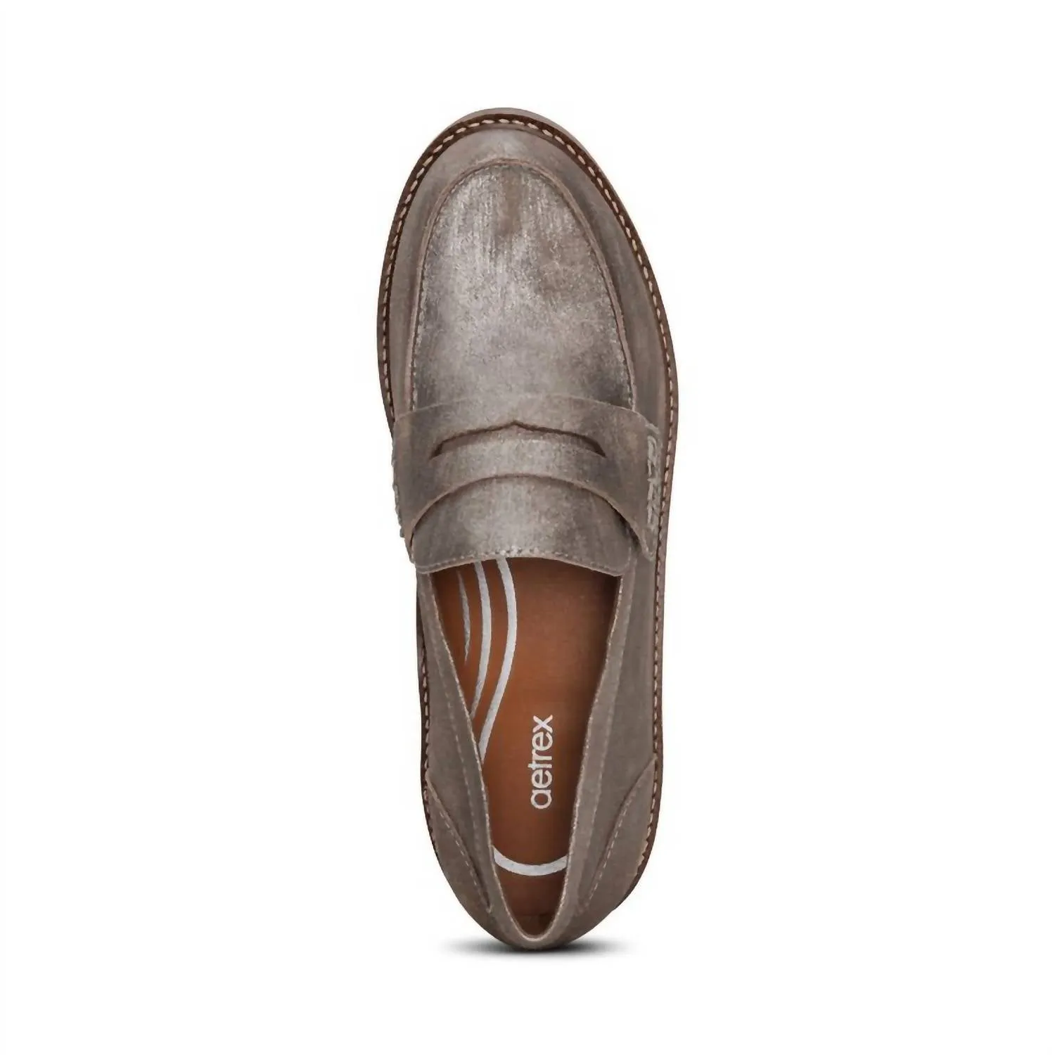 Women's Collette Loafer In Silver