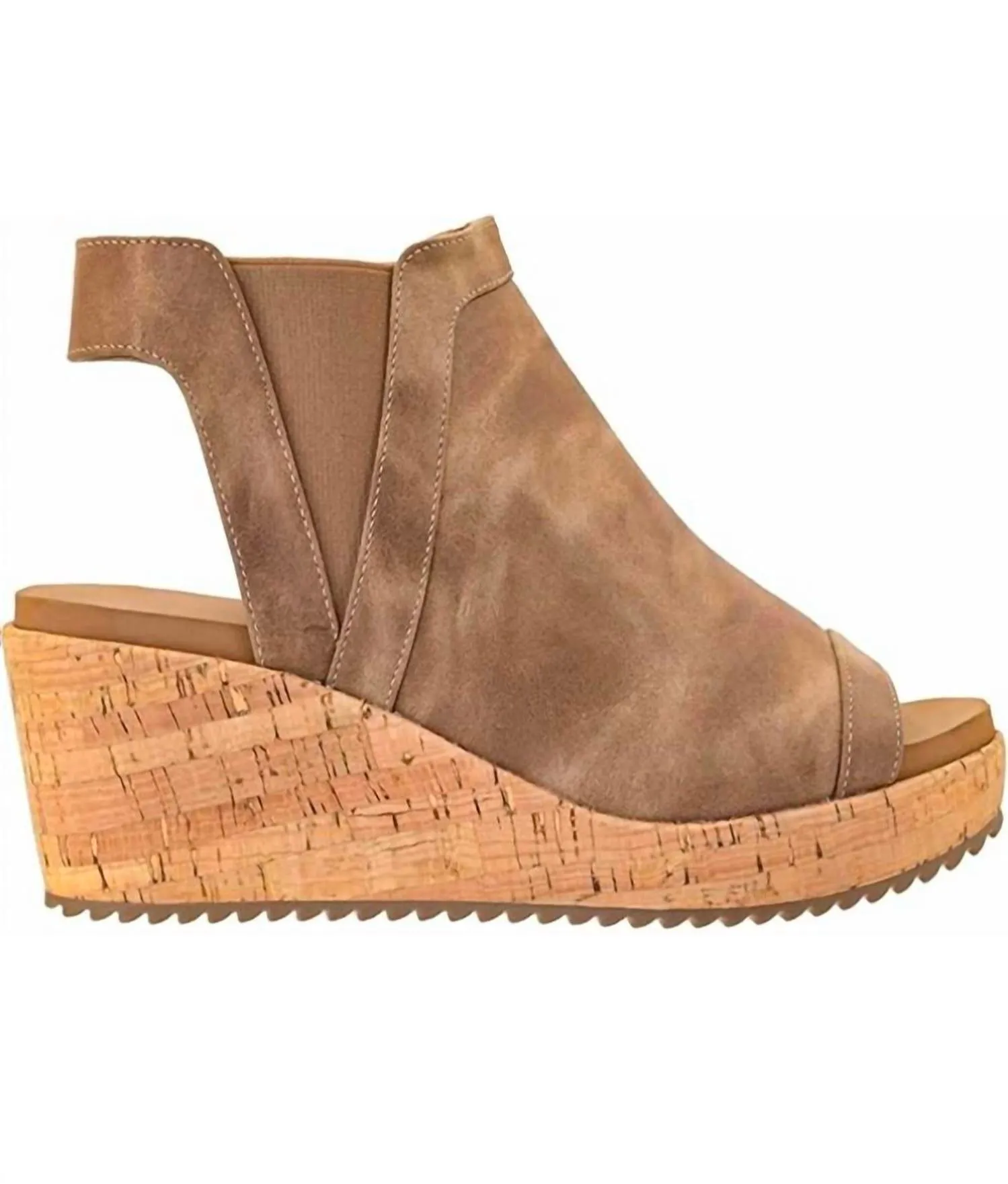 Women's Easy Now Wedge Sandals In Tan