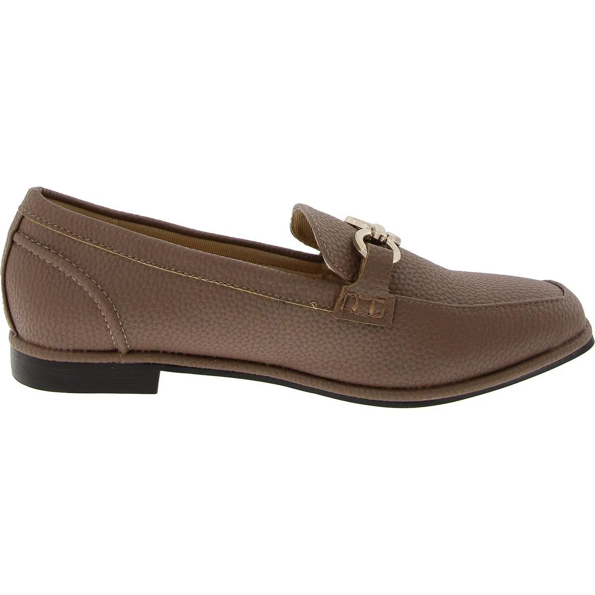 Womens Embellished Manmade Loafers