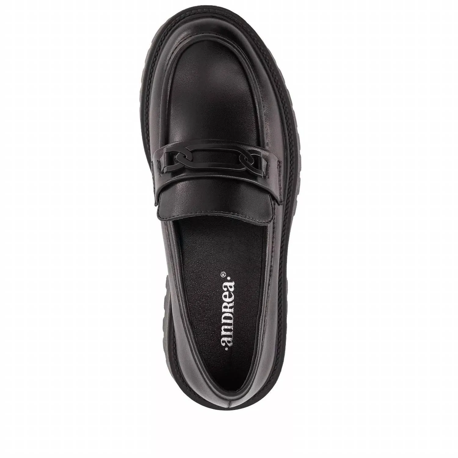 Women's Fashion Penny Loafers In Black
