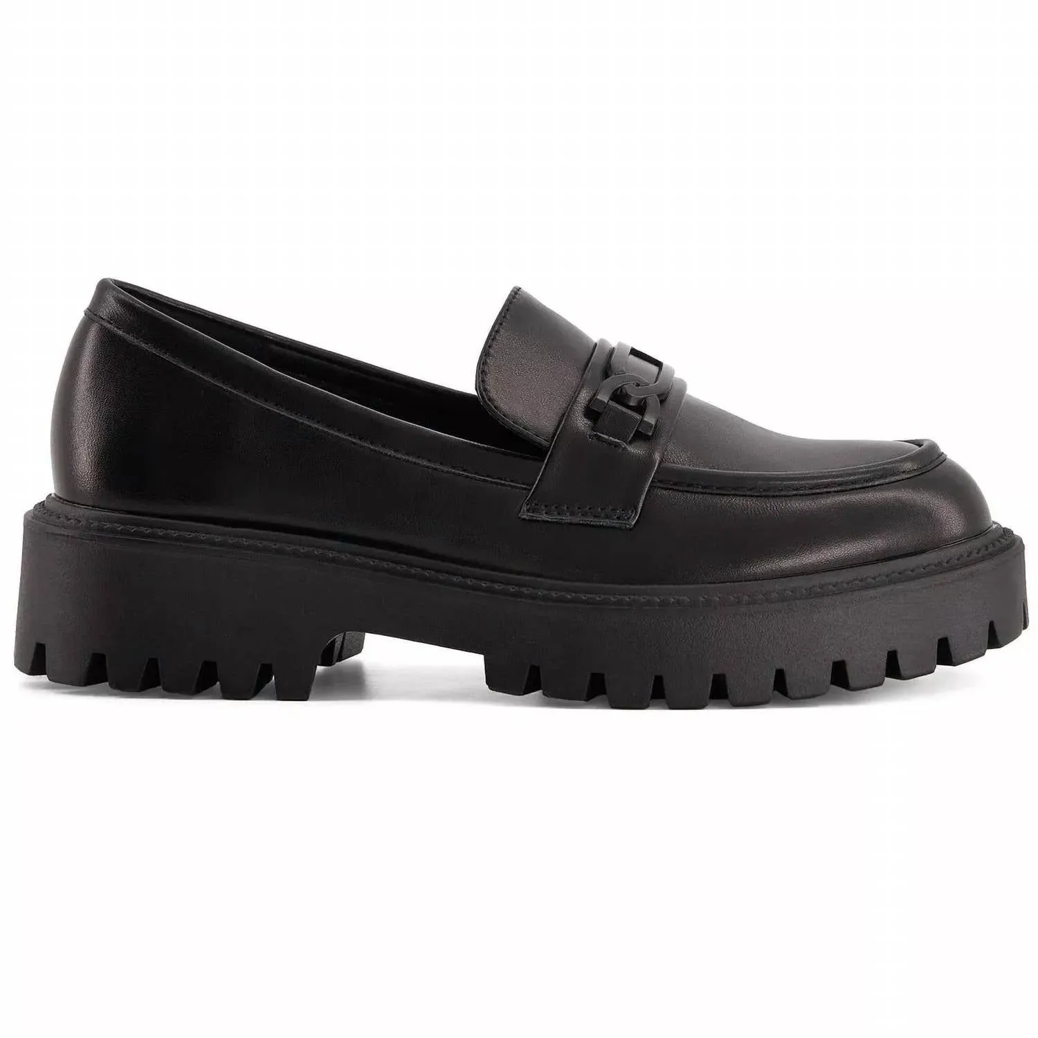 Women's Fashion Penny Loafers In Black