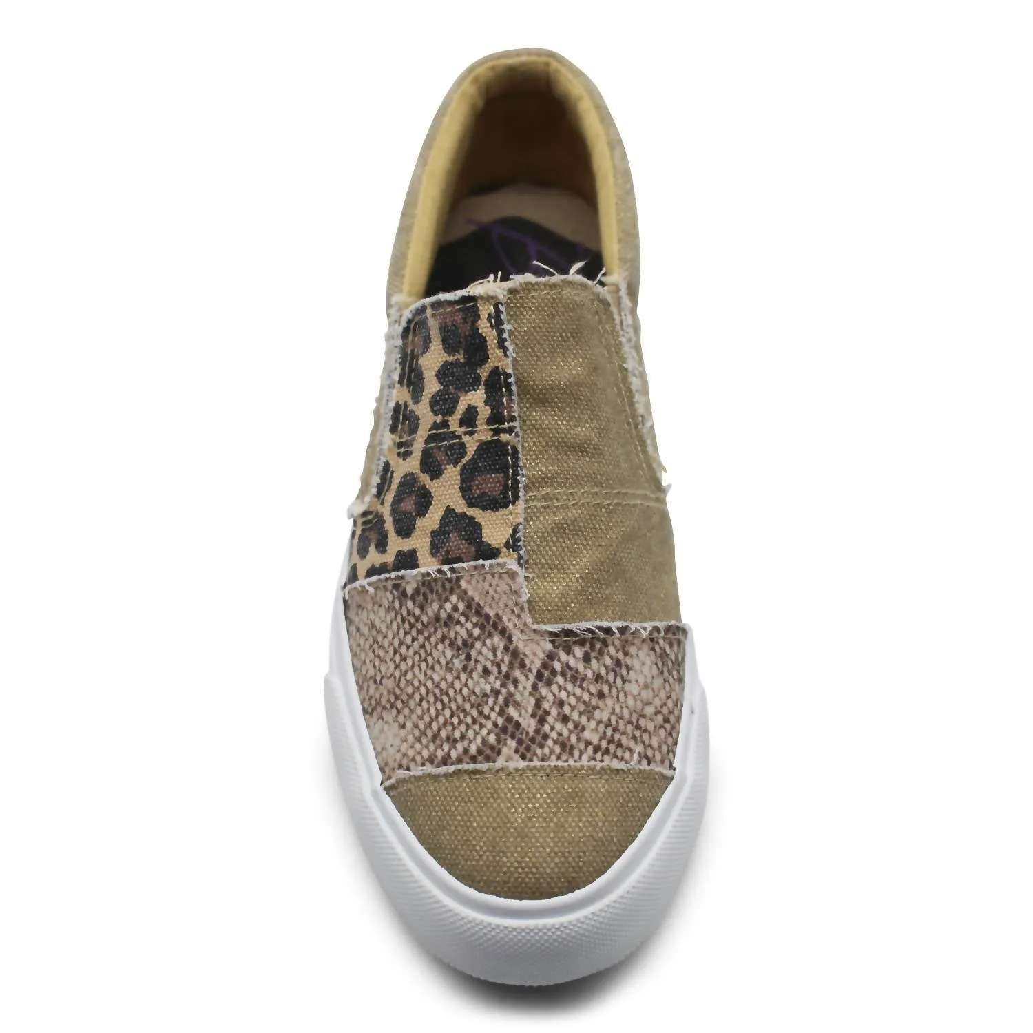 Women's Maddox Sneaker In Natural Snake Print