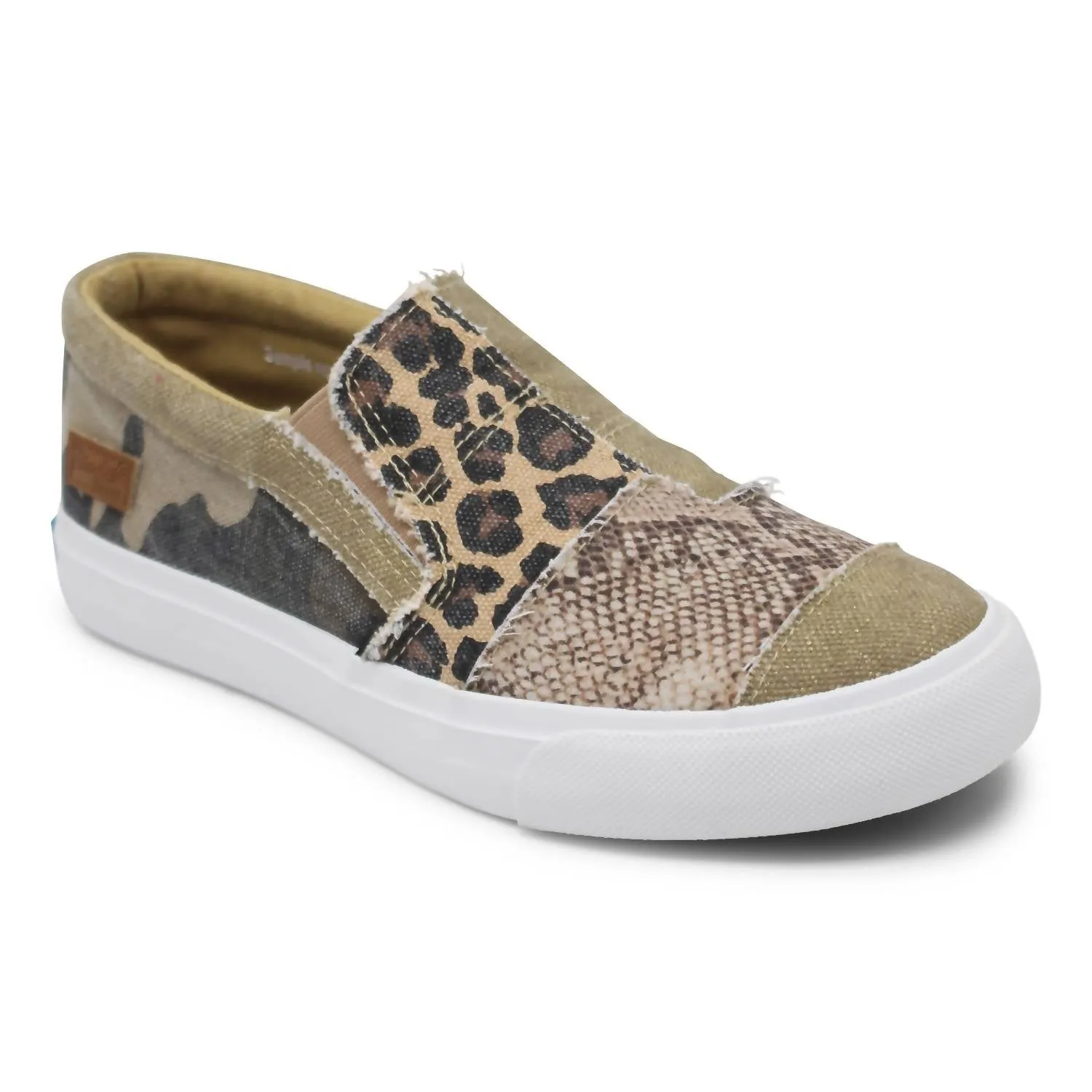 Women's Maddox Sneaker In Natural Snake Print