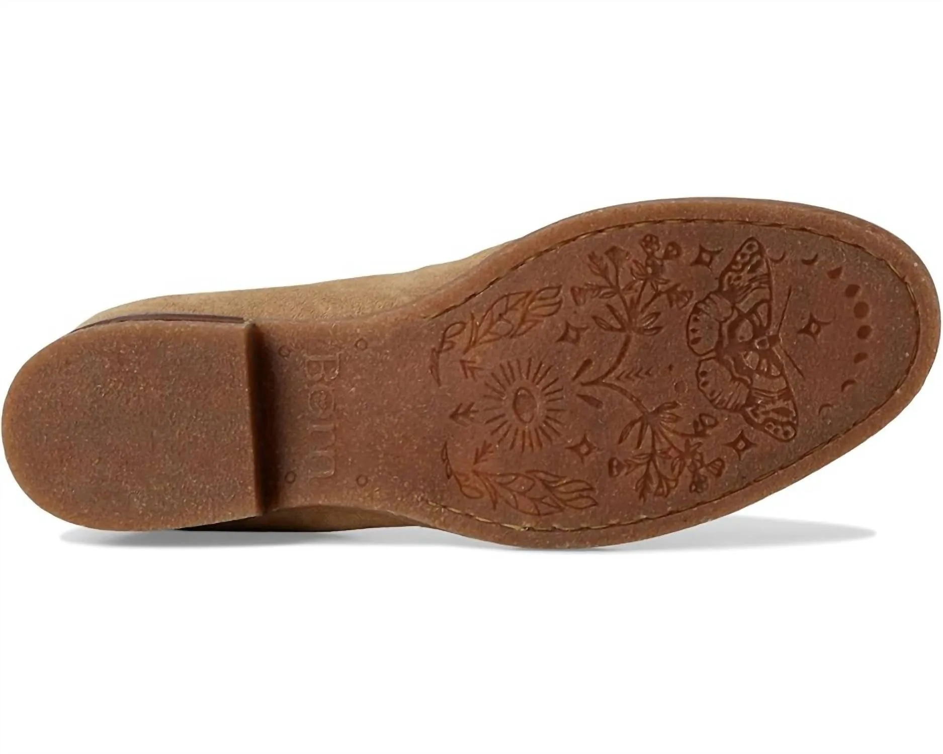 Women's Marlo Loafer - Medium In Natural Suede
