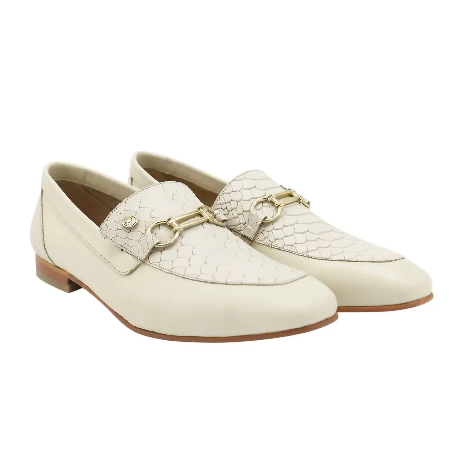 Women's Natural Loafers In Off White