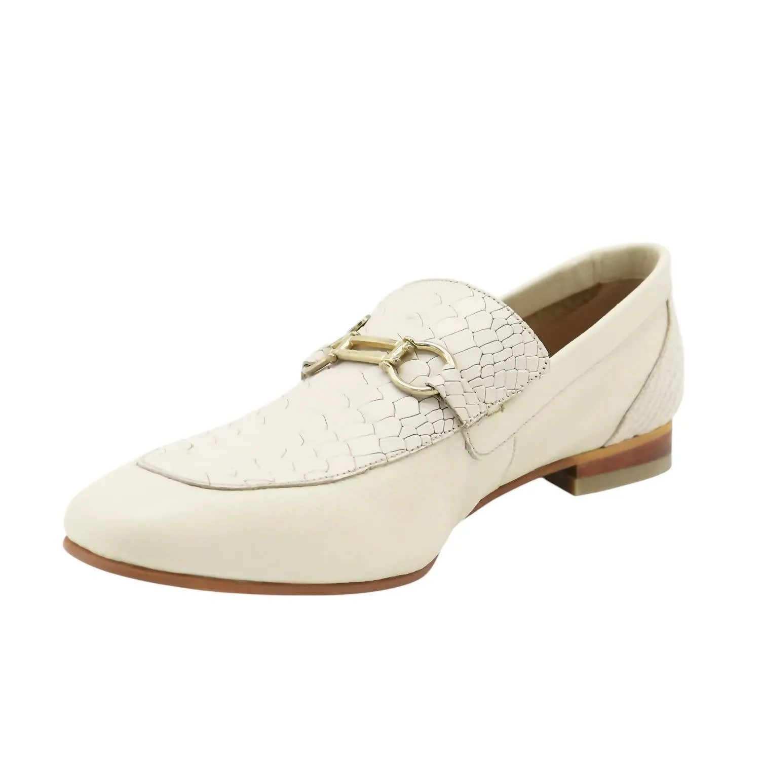 Women's Natural Loafers In Off White