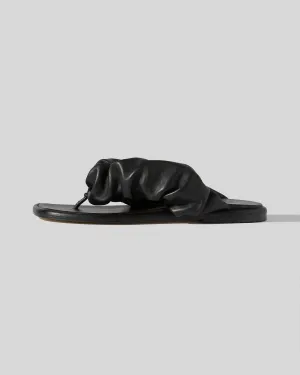 Women's Nuvola Scrunchie Sandal In Black