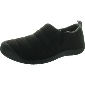 Womens Padded Insole Faux Fur Slip-On Sneakers