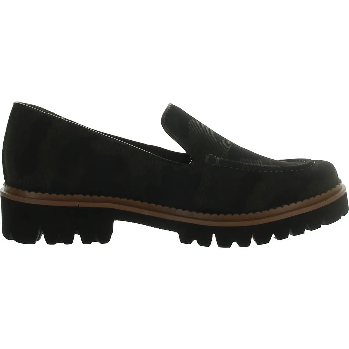 Womens Slip On Round Toe Loafers