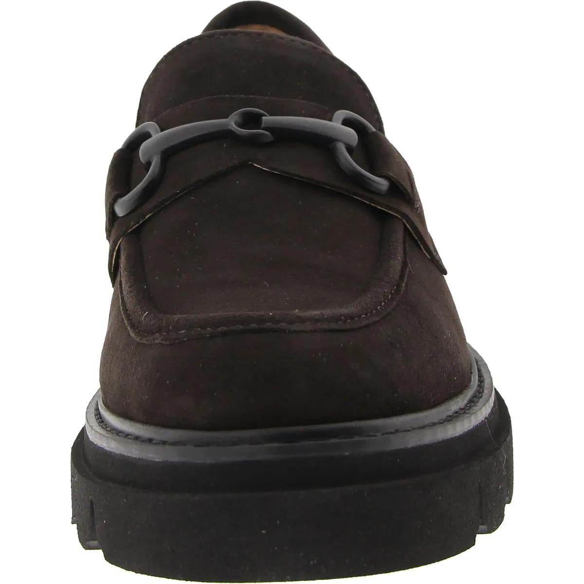 Womens Solid Leather Loafers