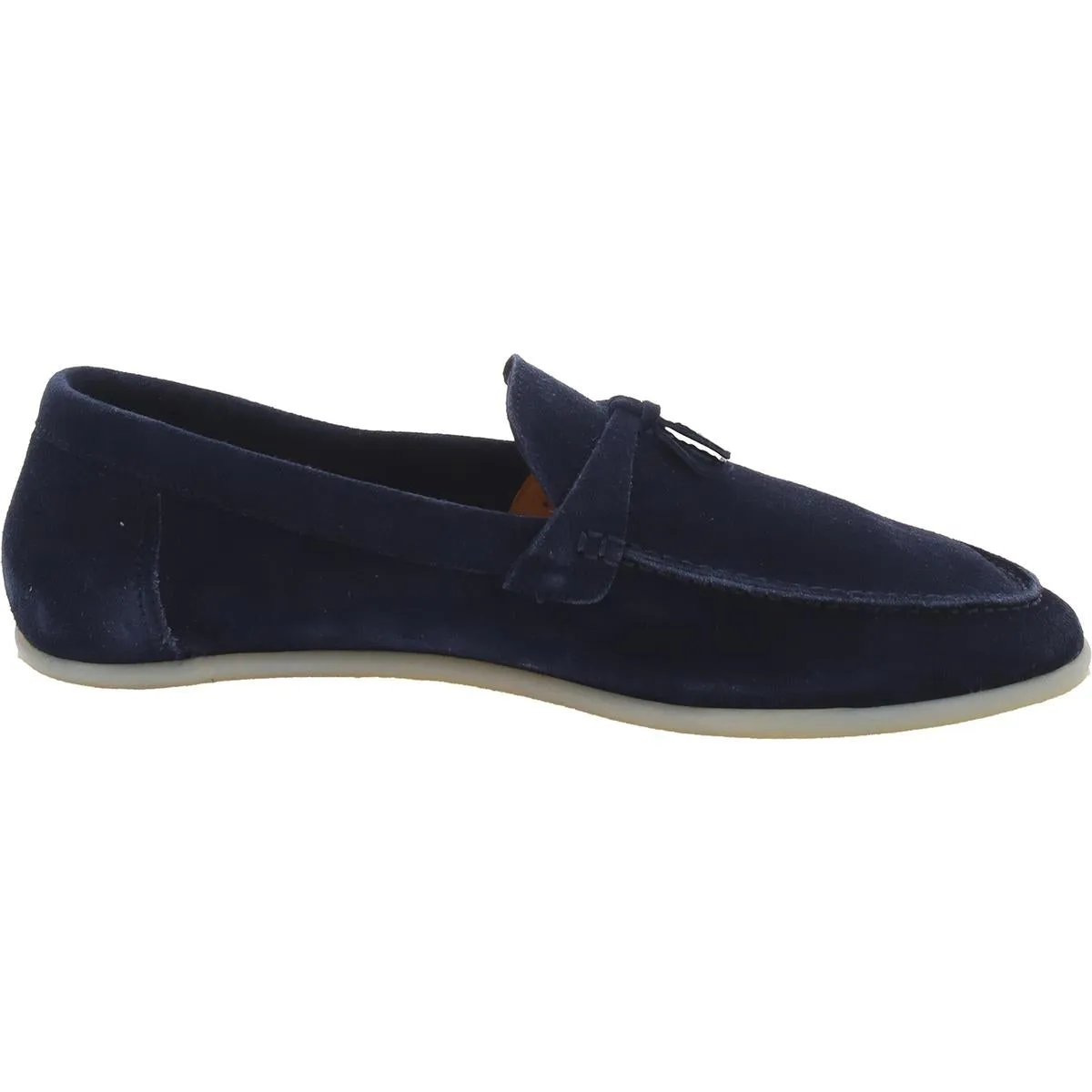Womens Suede Flat Loafers