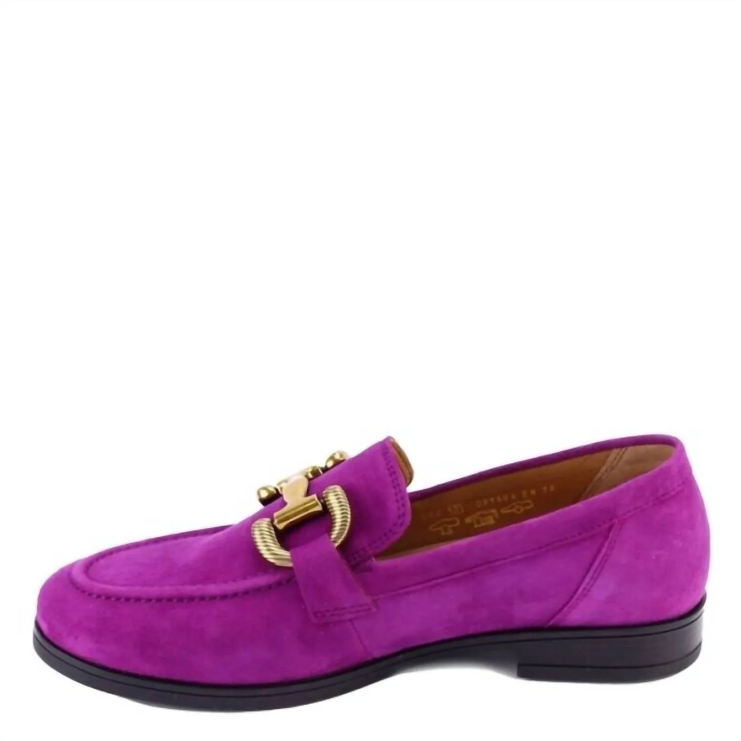 Women's Suede Loafer In Malva