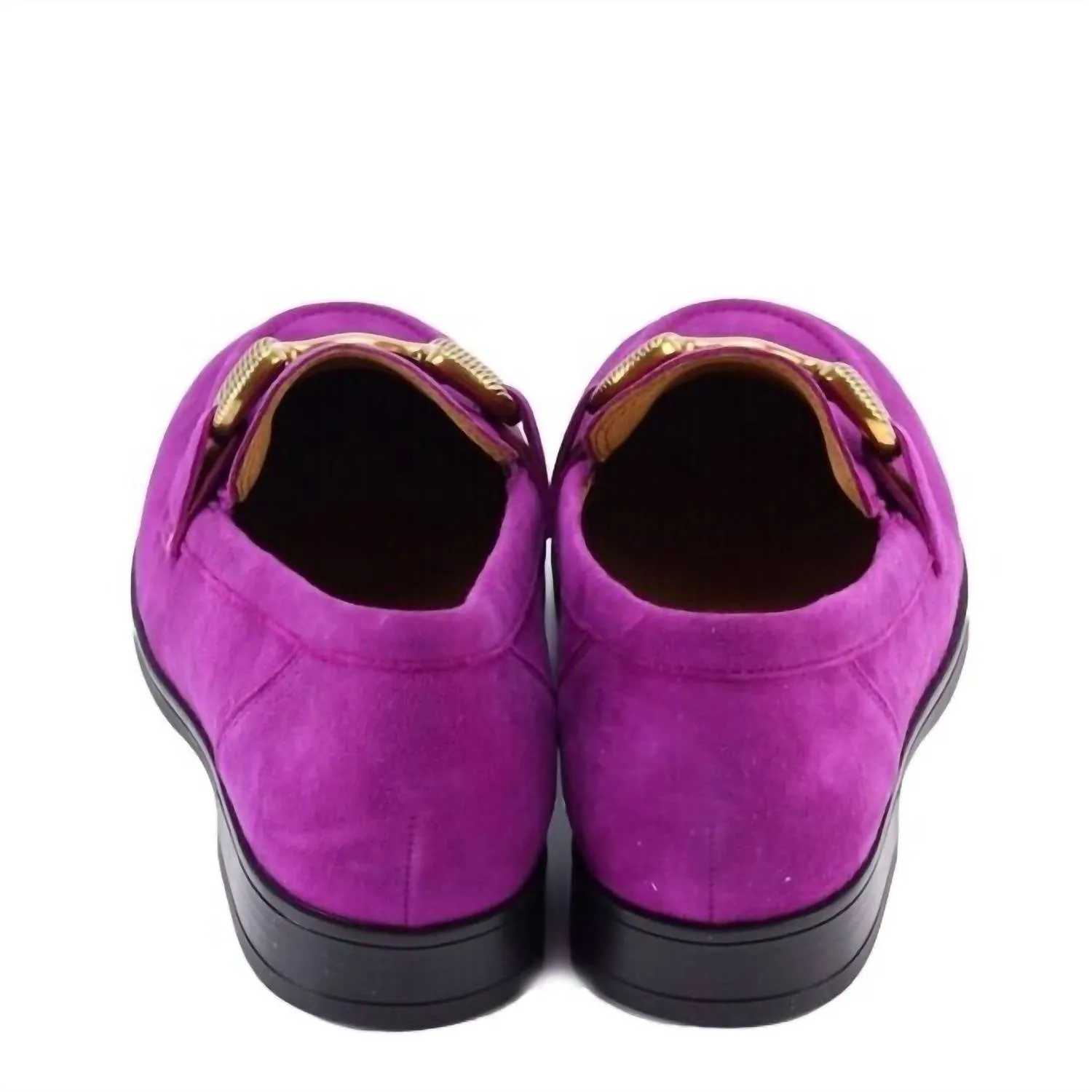 Women's Suede Loafer In Malva