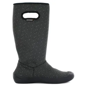 Women's Summit Boot In Black Herringbone