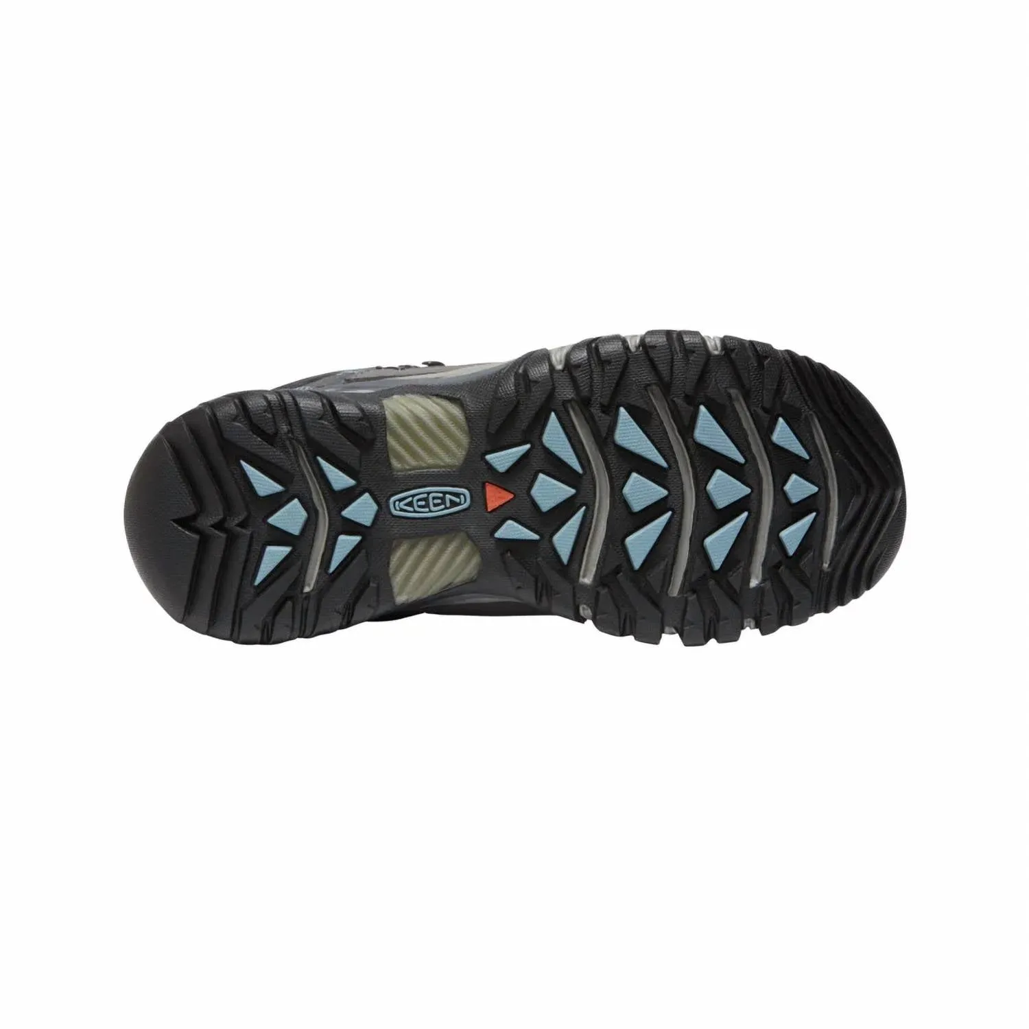 Women's Targhee Iii Mid Wp Hiking Boots In Magnet/blue