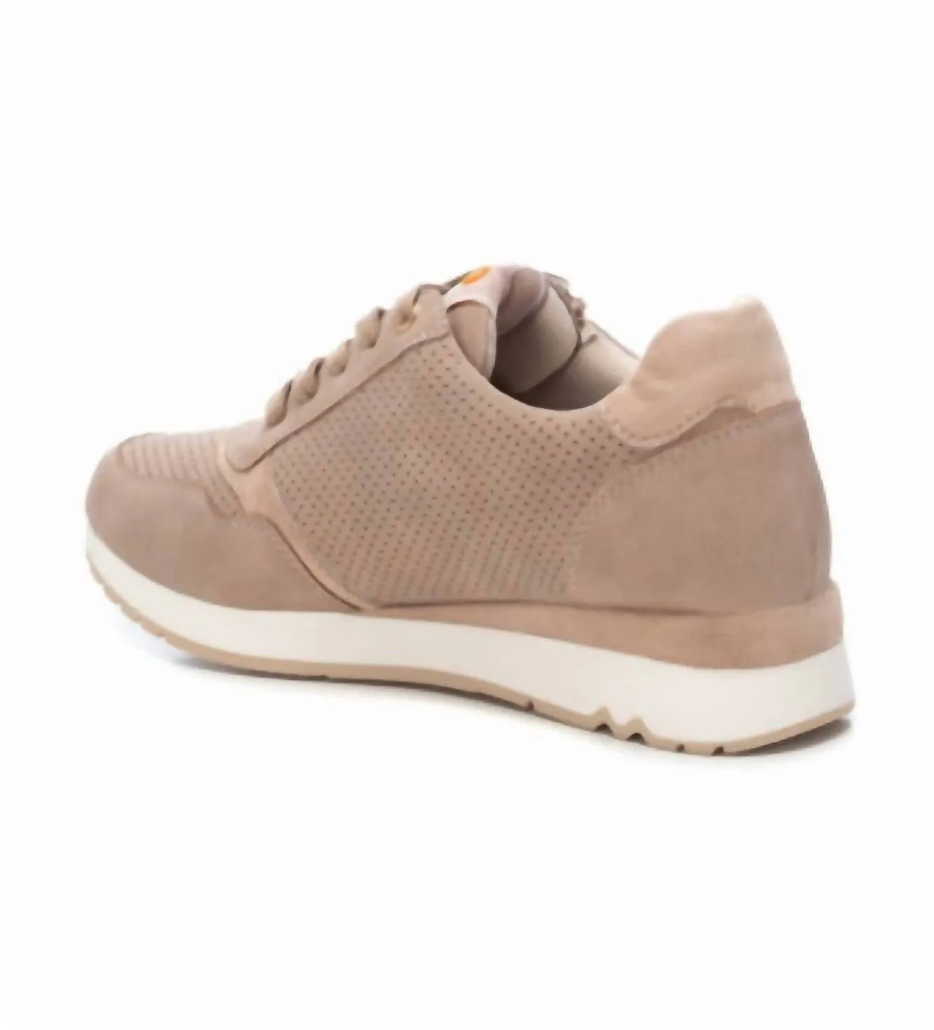 Women's Trainer Sneakers In Beige
