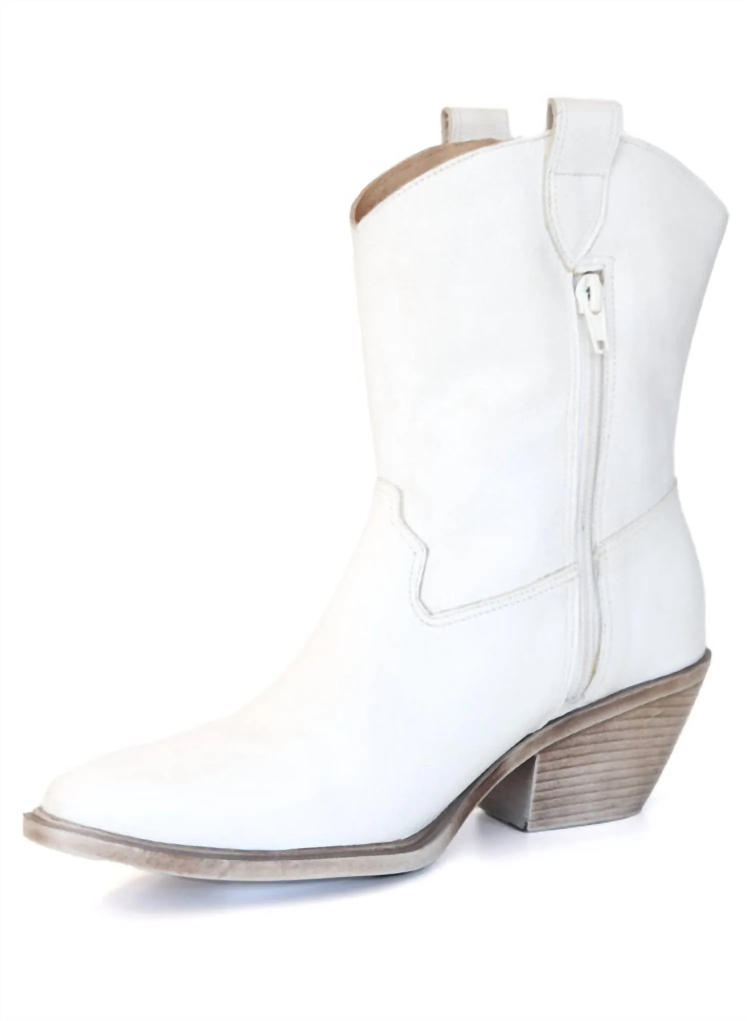 Women's West 1 Leather Boots In White