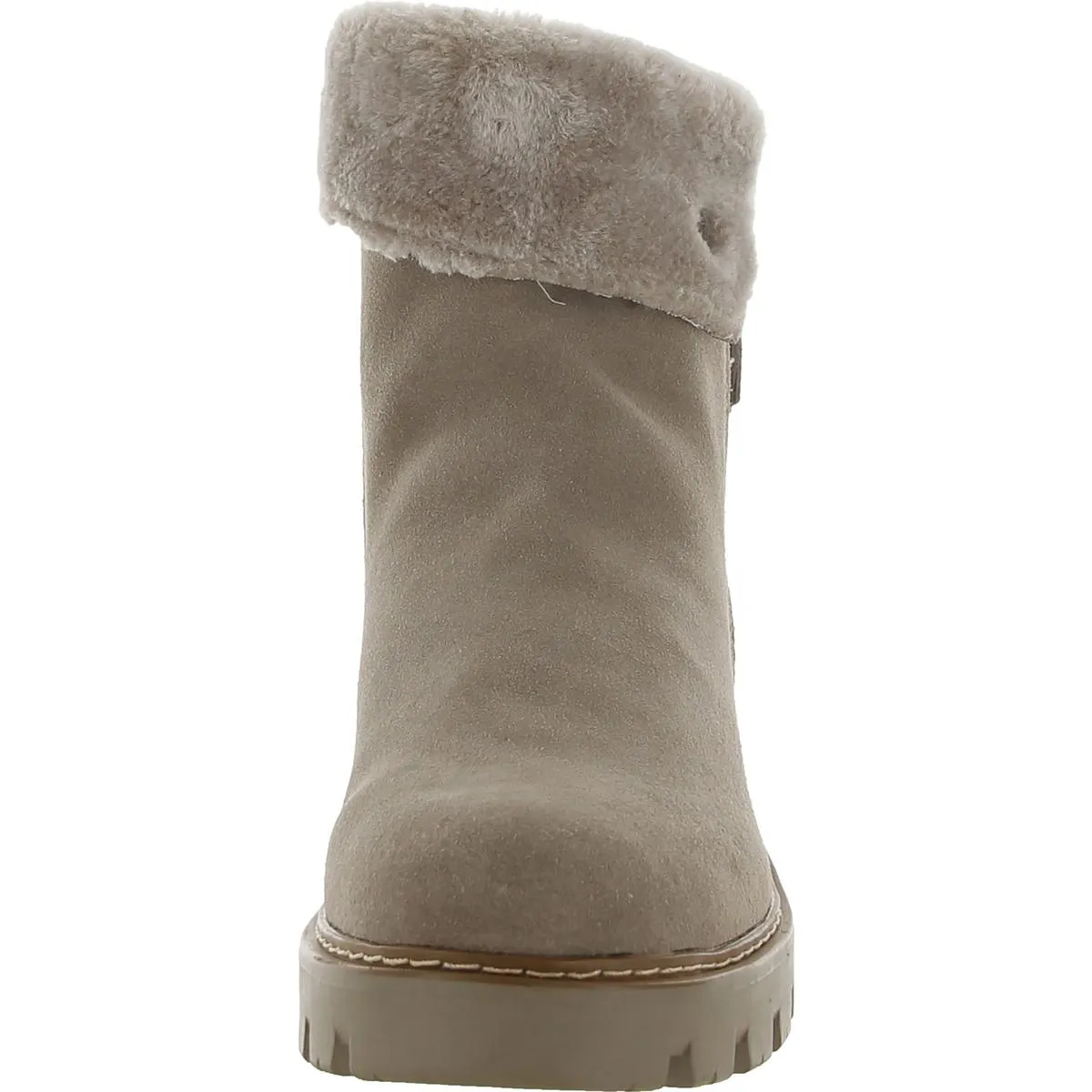 Wyoming Womens Suede Booties Ankle Boots