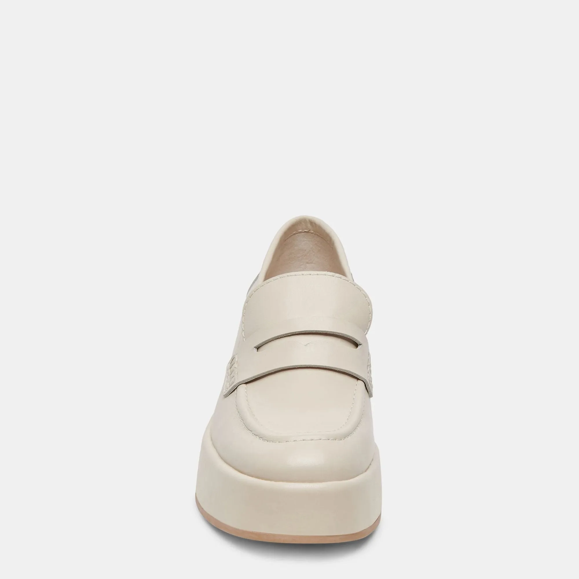 YANNI LOAFERS IVORY LEATHER