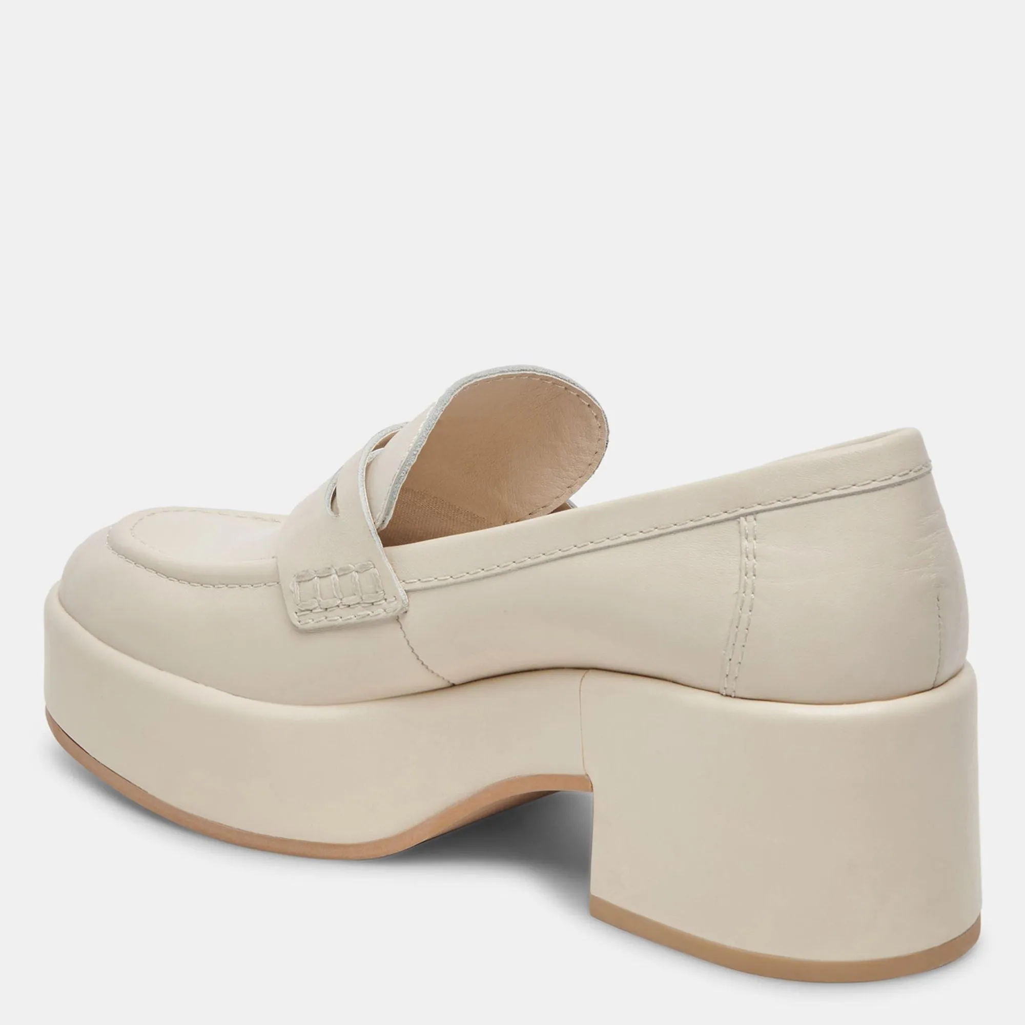 YANNI LOAFERS IVORY LEATHER